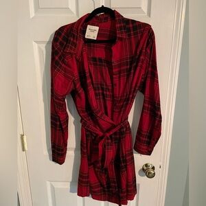 Abercrombie & Fitch Flannel Mini Dress
